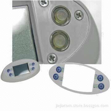 Tactile Graphic Overlay Panel with Control Panel